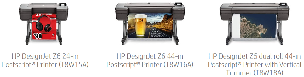 HP Designjet Z6 Series